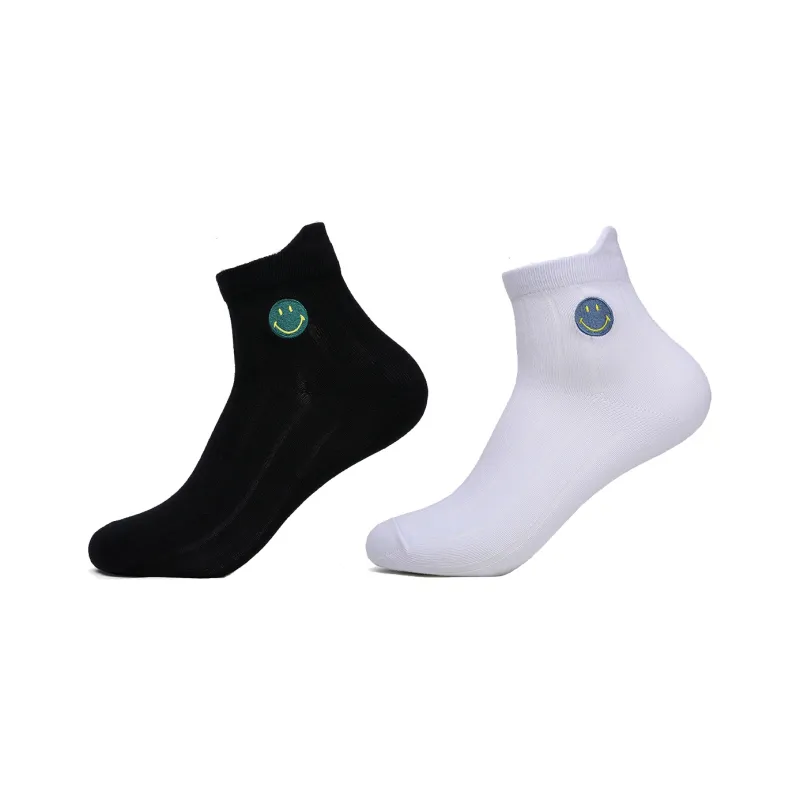 SMILEY Mid Calf Socks Unisex Combo Set-8