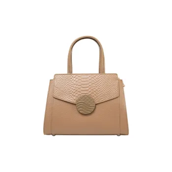 H YXIANG Top Grain Cow Leather Handbag Women's Multicolor
