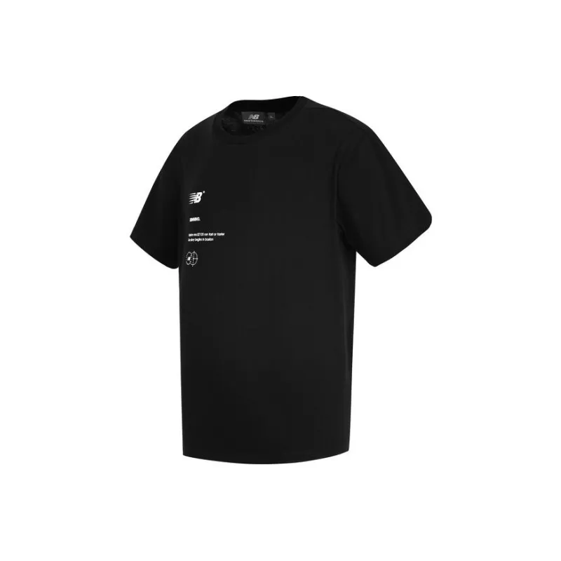 New Balance T Shirt Unisex Black-0