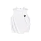 [Quick Dry Antibacterial]White (Tf Texture Facial Design Chest Logo)