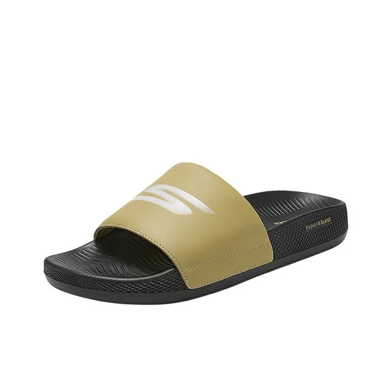 Skechers Hyper Slide EVA Slip Resistant Cushioning Slide Slippers Men's Brown Black-2