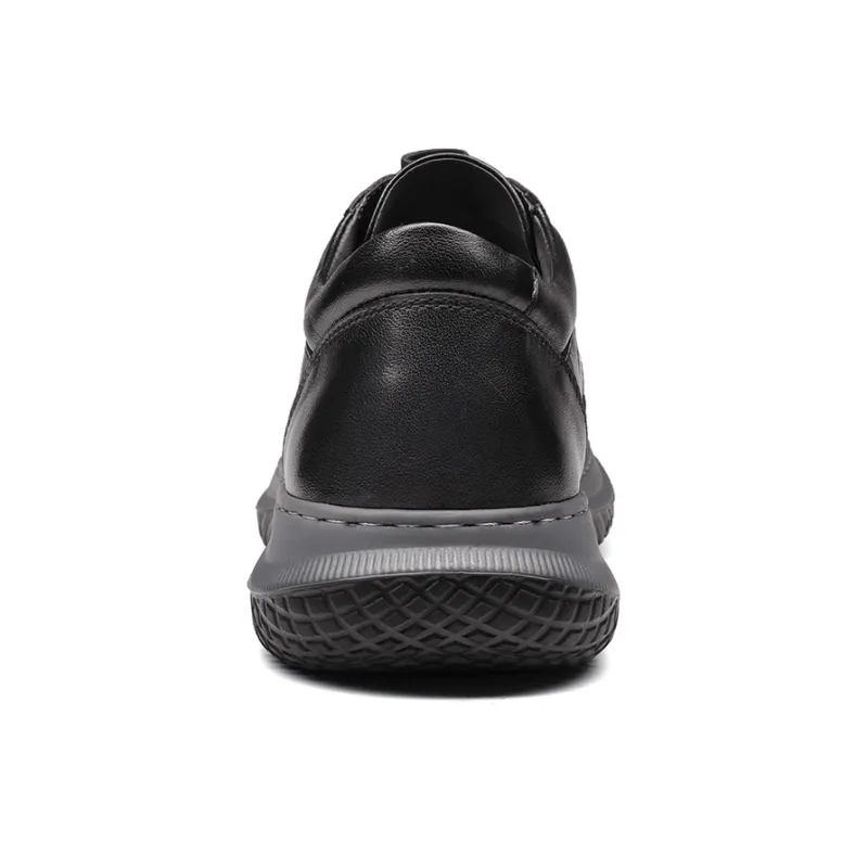 BEN SHERMAN Slip Resistant Low Top Casual Shoes Men's Black-5