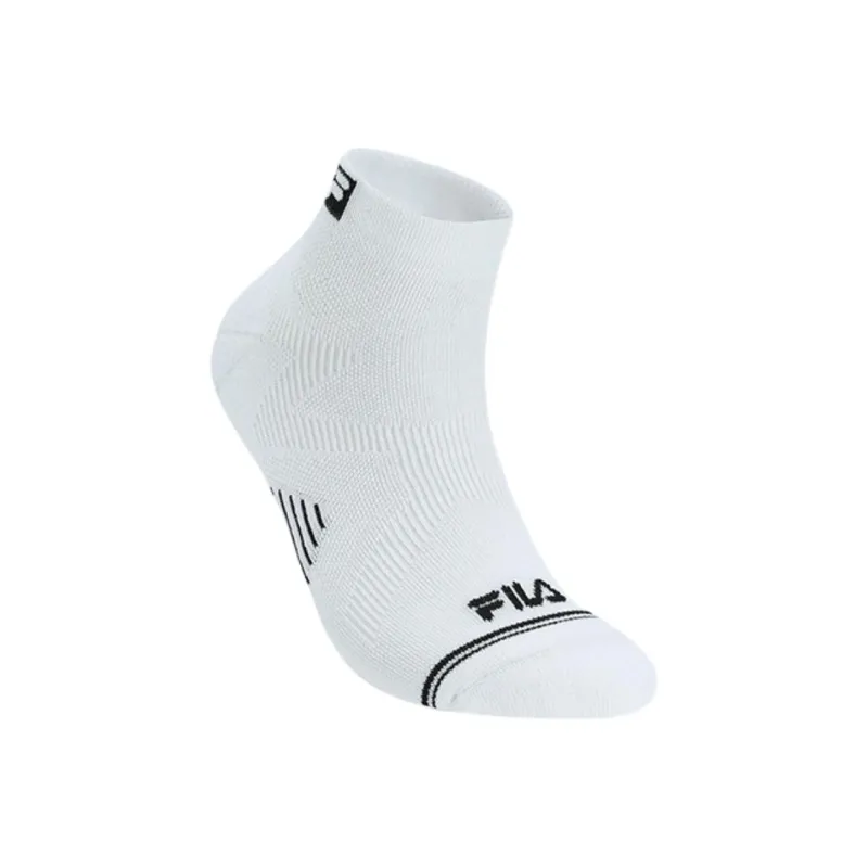 FILA Fitness Series Ankle Socks Men's 1 Pack Standard White-2