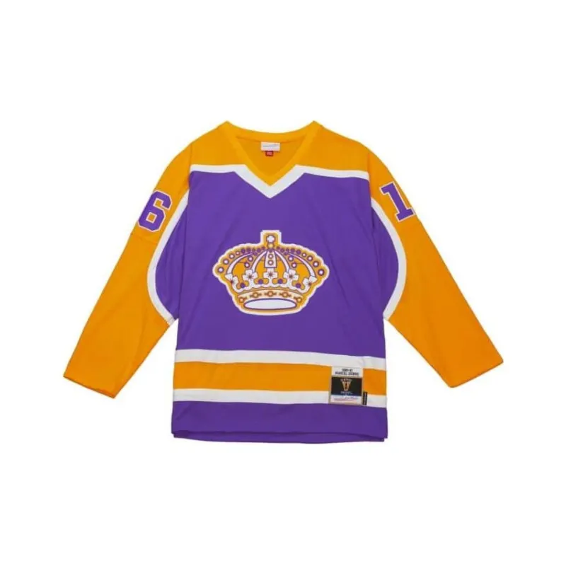 Mitchell Ness Nhl Dark 'Kings 1980 Marcel Dionne' Jersey-0