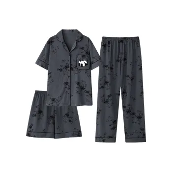 WANANNI Pajama Set Women's Dark Gray