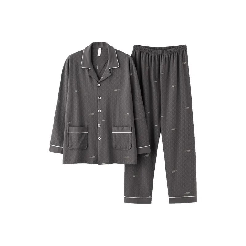FARO Pajama Set Men's Iron Gray-0