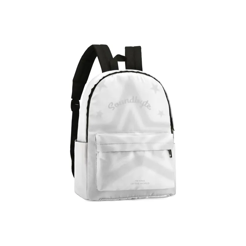 ONRF SOUNDBYTE Collaboration Polyester Backpack Laptop Bag Regular Unisex White-2