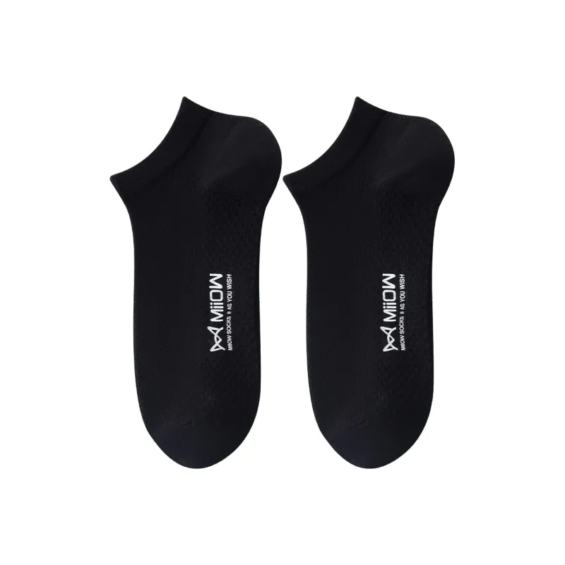 MIIOW Cool One Summer Series Ankle Socks Unisex Shopping Bag 5 Pack-4