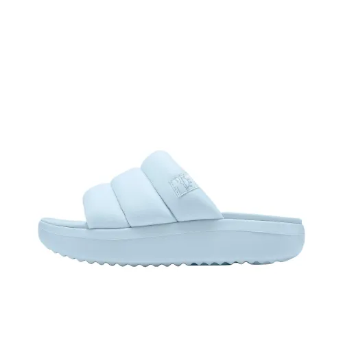 Skechers Abrasion Resistant Cushioning Slide Slippers Women's Light Blue