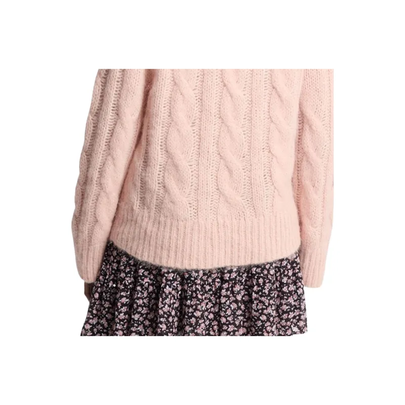 MICHAEL KORS Cable Knit Nylon And Alpaca Blend Sweater-4