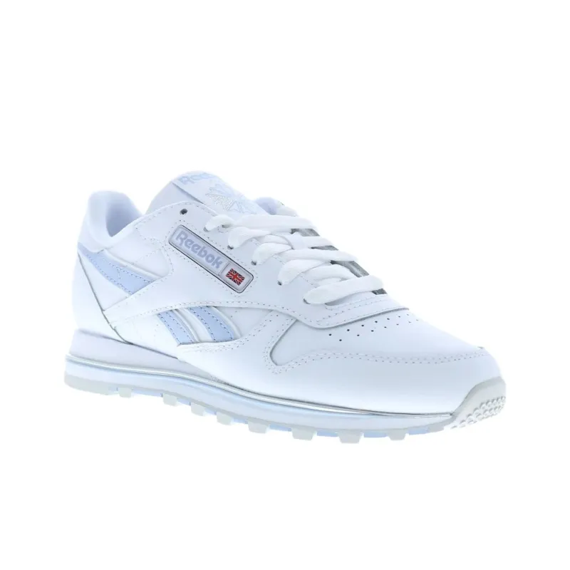Reebok Women's Classic Leather Clip V2 'White Pale Blue' Women's-1