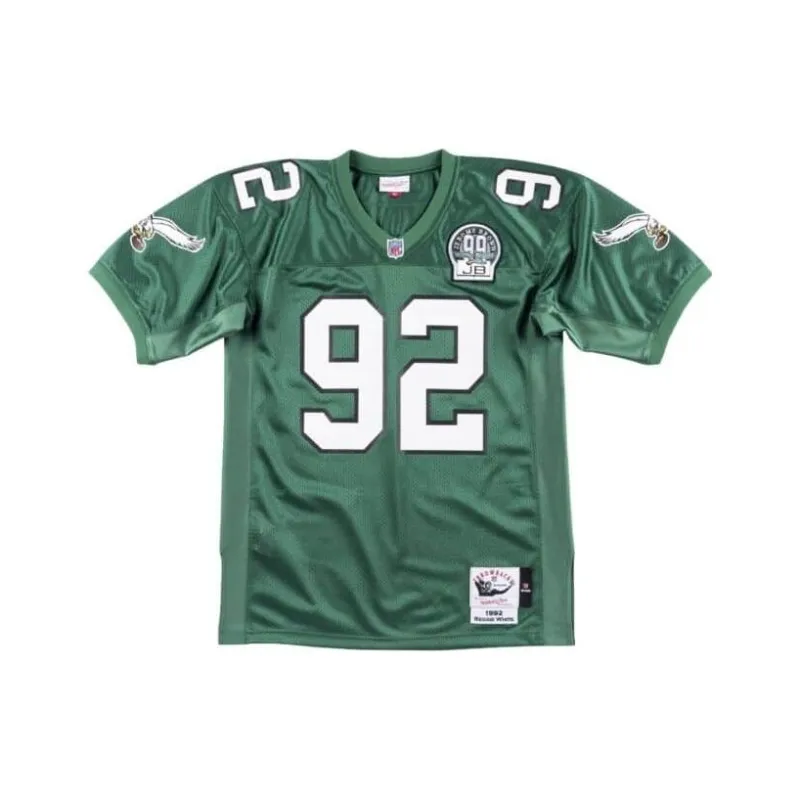 Mitchell Ness Philadelphia Eagles 1992 Reggie White Authentic Jersey-0