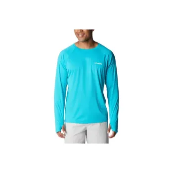 Columbia T-Shirts Men Turquoise