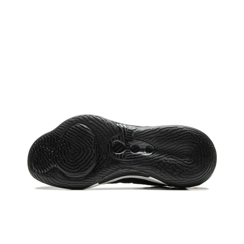LiNing Charming ULTRA Cushioned Slip Resistant Abrasion Resistant Low Top Carbon Plate Basketball Shoes Men's Black-6
