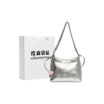 Dusen Kangaroo PU Crossbody Bag Women's Multicolor