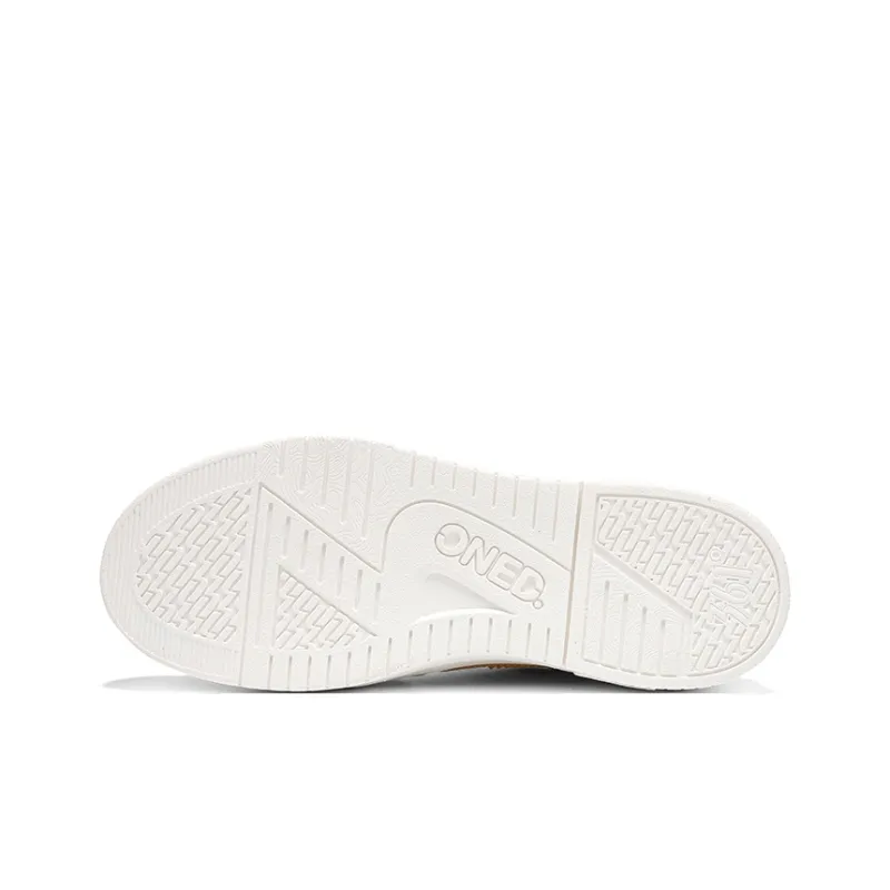 361° Anti Slip And Wear Resistant Breathable Low Top Skateboard Shoes Men's Feather White Lotus White-6