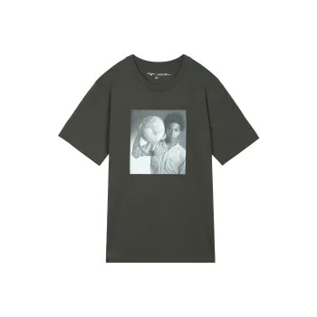 UNIQLO UNIQLO/UNIQLO Peace For All Series T-Shirts Men Dark Gray