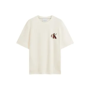 CALVIN KLEIN T Shirt Men's Ecru