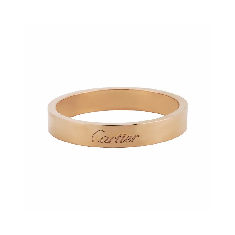 CARTIER C De Cartier Rings 18K Rose Gold Rings Unisex-1