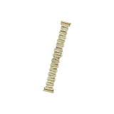 [Bright Gold]Irregular Rhinestone-Embellished Steel Band