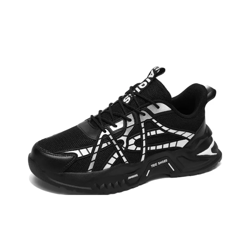 King Jinmai Slip Resistant Breathable Low Top Chunky Sneakers Men's-10