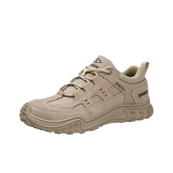 DINGGU Slip Resistant, Abrasion Resistant, Breathable Low Top Casual Shoes Men's