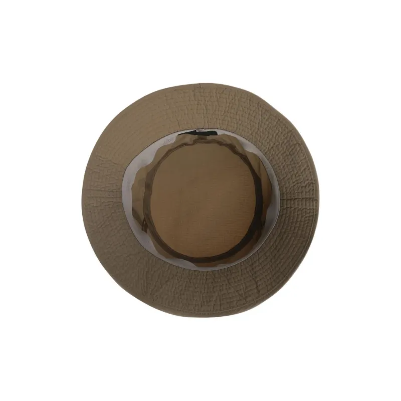 KOLON SPORT Nylon Recycled Polyester Bucket Hats Unisex Brown-3