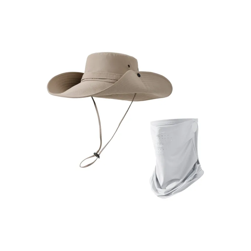 YUZHAOLIN Polyester Sun Protection Hats Men's-2