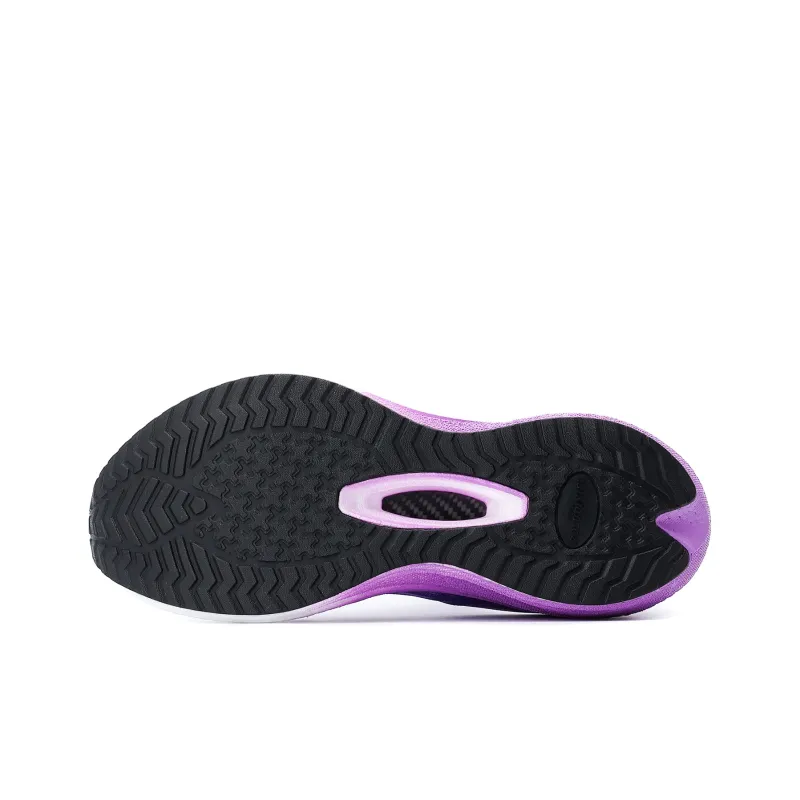 POLUDIYIPI Durable Breathable Low Top Popcorn Casual Racing Running Shoes Unisex Afterglow Purple-5
