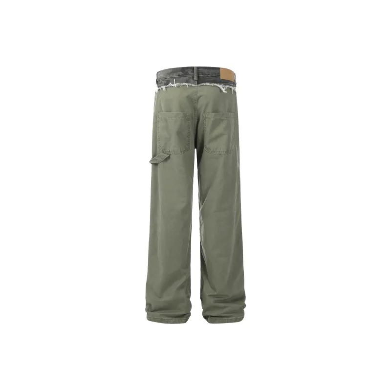 MT99 Cargo Pants Unisex Green-2