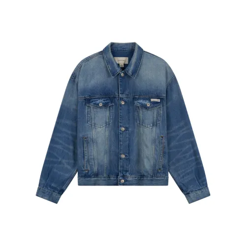 CALVIN KLEIN Denim Jacket Men's TO9 Denim Blue