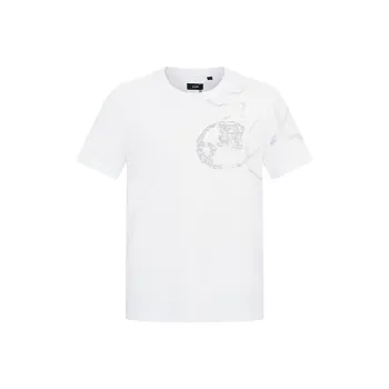 RARE Short Sleeved T Shirts Men's White