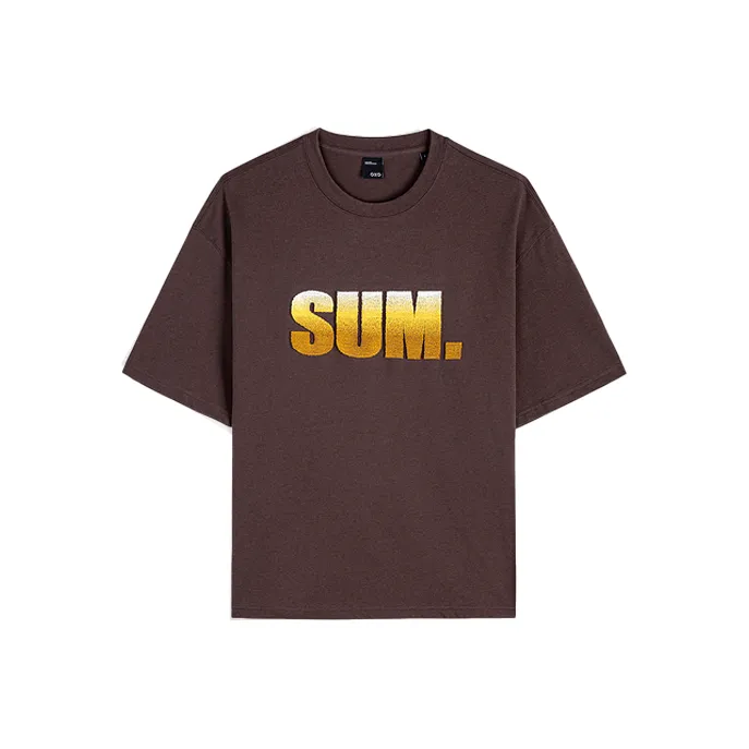 GXG Urban Aesthetics Of The Blockbuster Weaving Series T-Shirts Men-5
