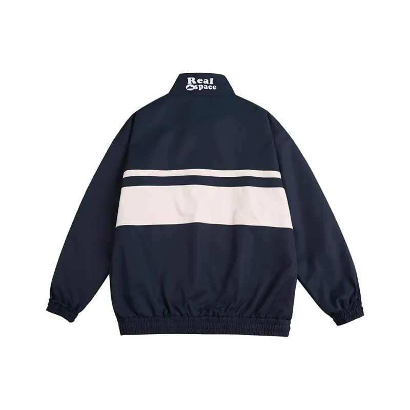 VERAF CA Jackets Coats Unisex Navy Blue-1