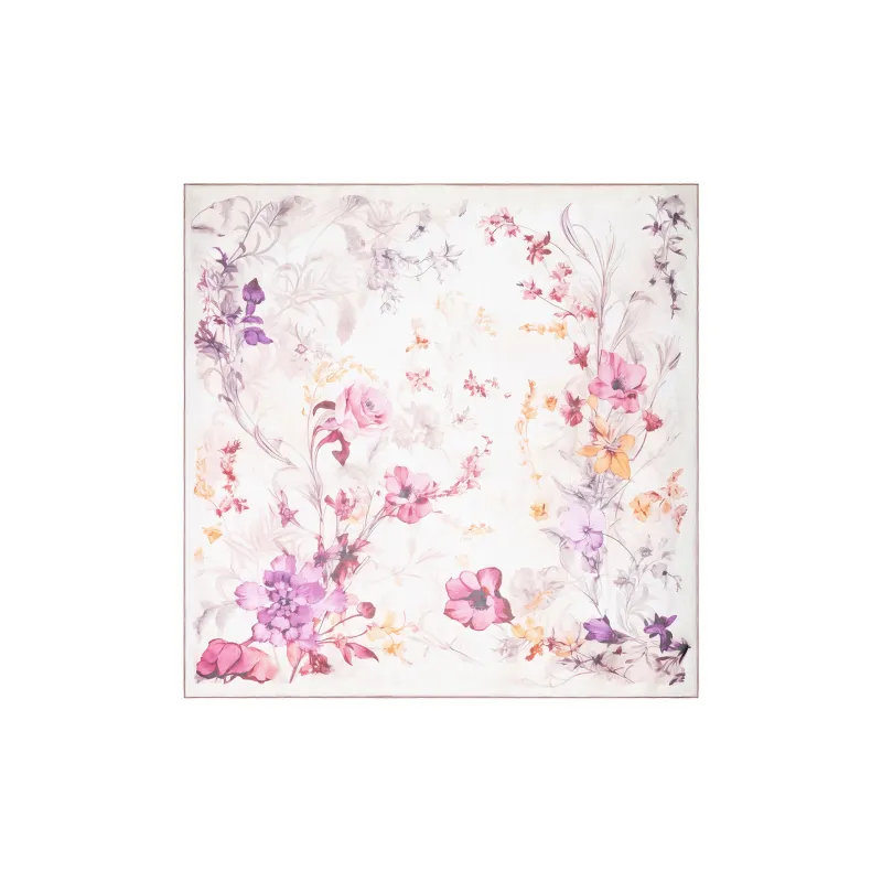 Shanghai Story 100% Mulberry Silk Scarves Women's Spring Song Like A Dream Gift Box Set-31