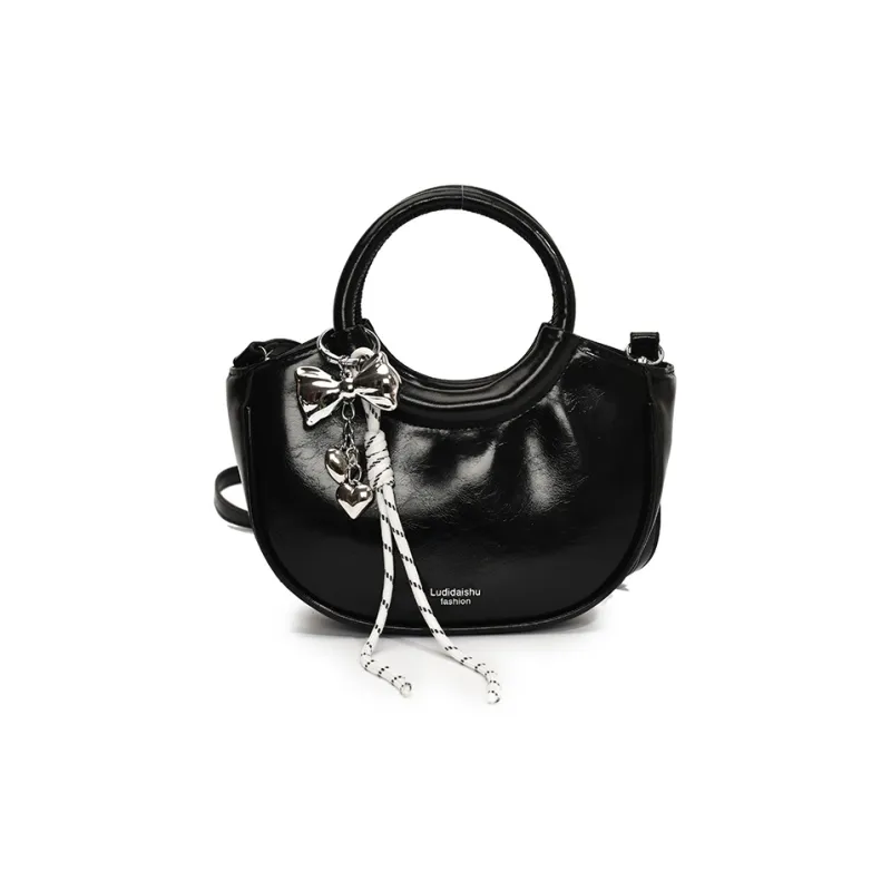 Yalu PU Shoulder Bag, Crossbody Bag, Handbag Regular Women's Silver/Black/Pink/Blue/White-8