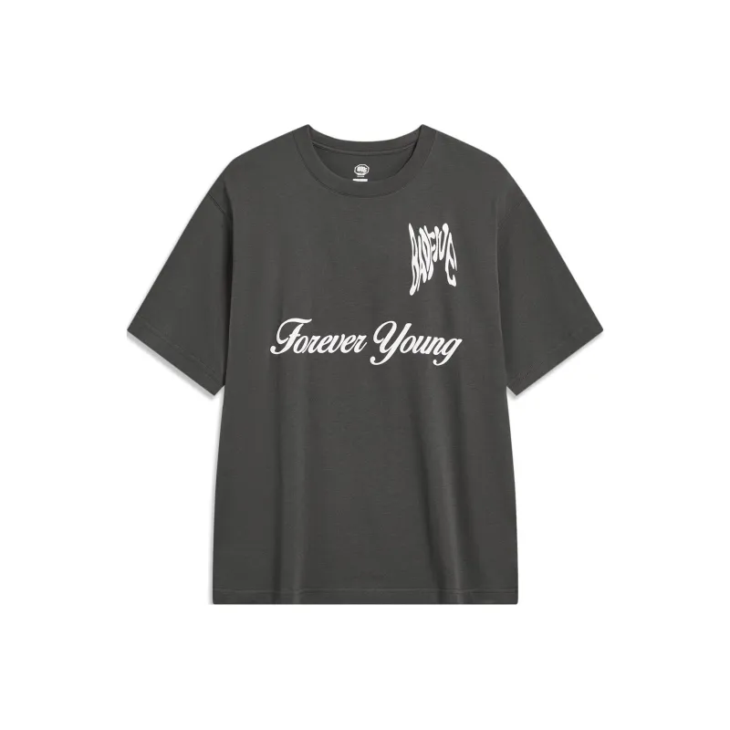 LiNing Badfive T Shirt Unisex Raven-0