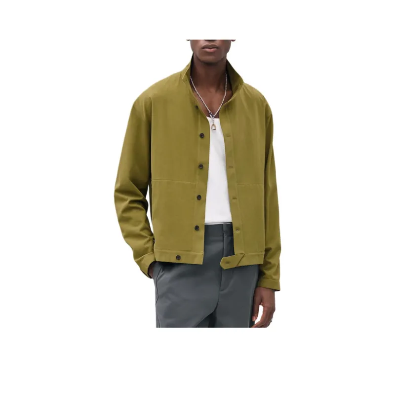 HERMES Jackets & Coats Men's Green-0