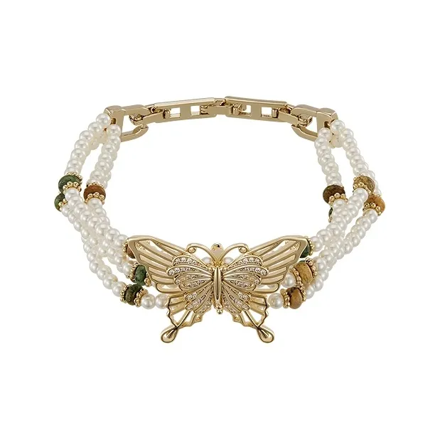 RiotLILY Pearl Exaggerated Bracelet Women's-0