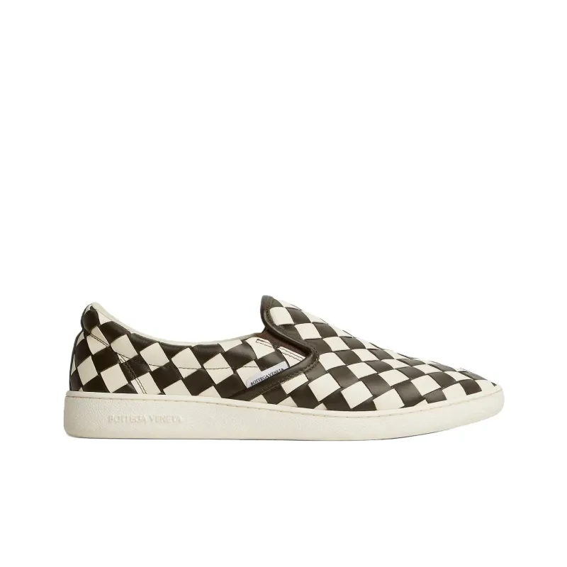 Bottega Veneta Sawyer Check Patterned Slip On Sneakers-1