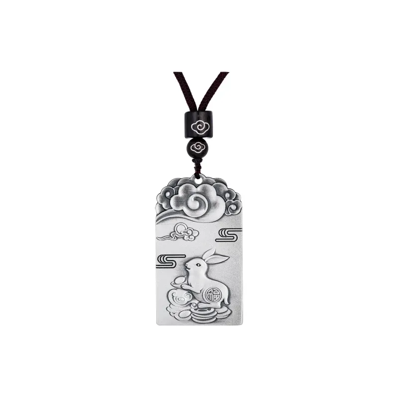 Yu Yin 999 Fine Silver Pendants Unisex-15