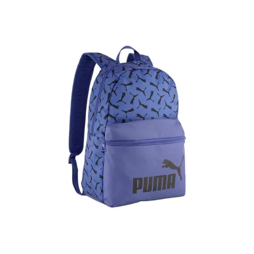 PUMA Polyester Backpack Unisex Purple