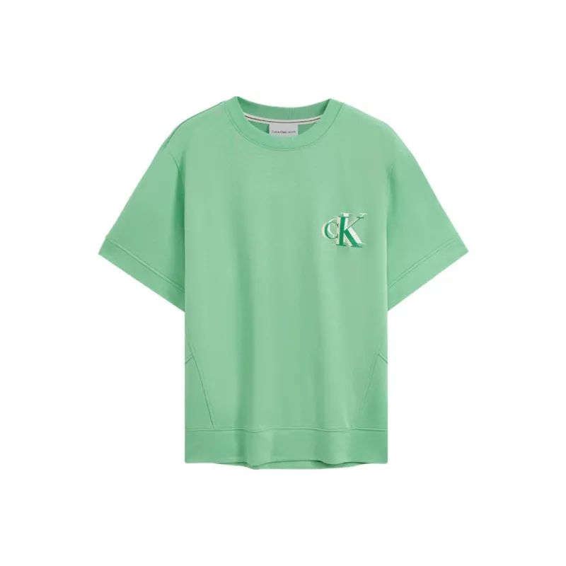 CALVIN KLEIN T Shirt Men's Literary Turquoise Green-0
