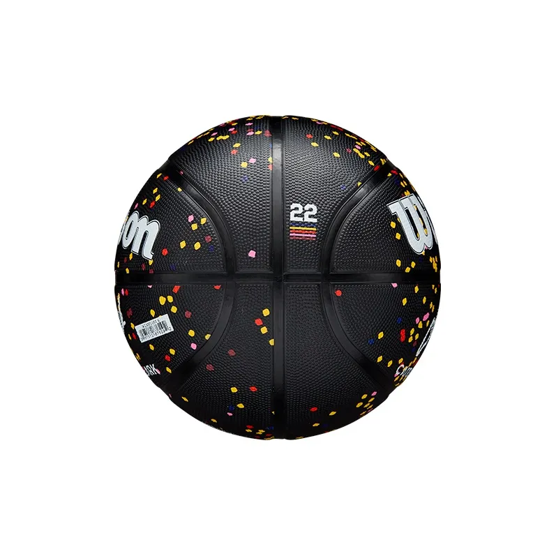 Wilson WNBA Collection Rubber Basketball Multicolor Polka Dot Size 5/6/7 Ball Training Unisex-2