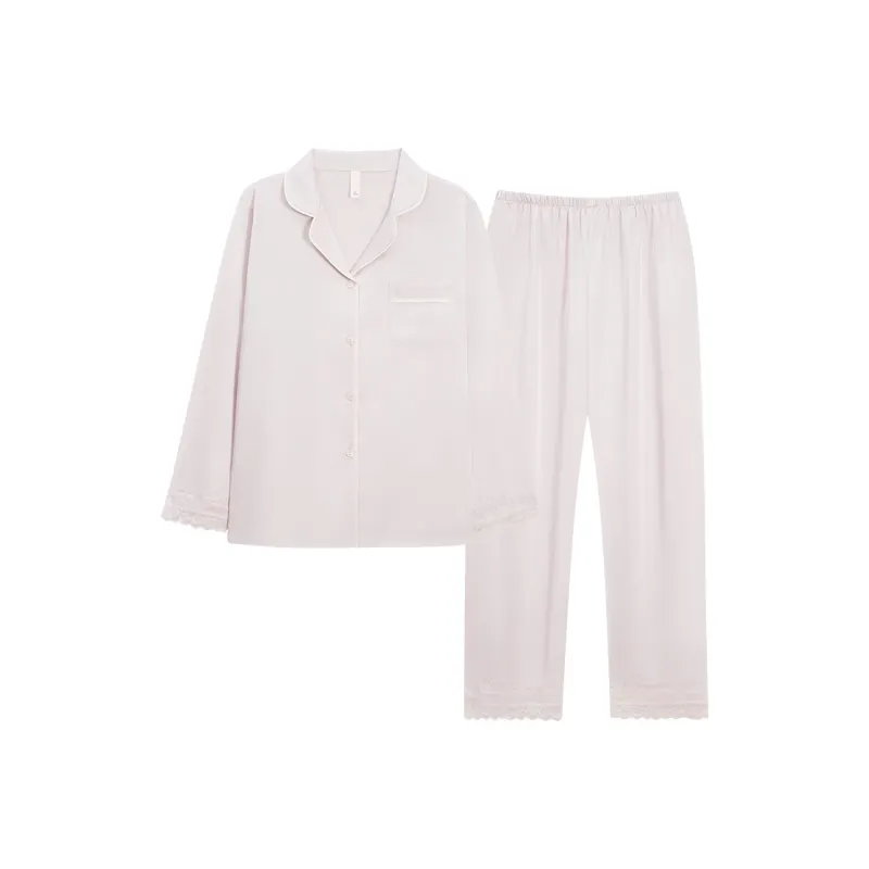 XIAFENYAN Pajama Set Women's Pink-0
