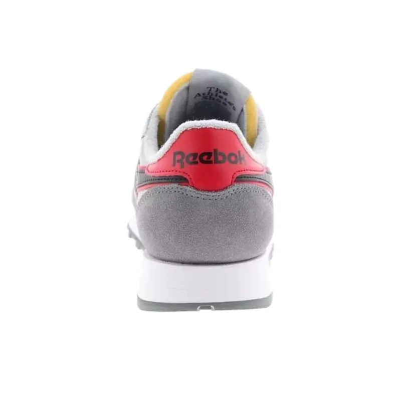 Reebok Classic Leather 'Pure Grey Vector Red'-4