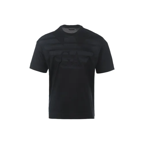 EMPORIO ARMANI SS23 T Shirt Men's Dark Blue