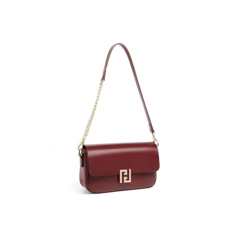 Carnival Keep Cow Leather Shoulder Bag Women's Multicolor-10