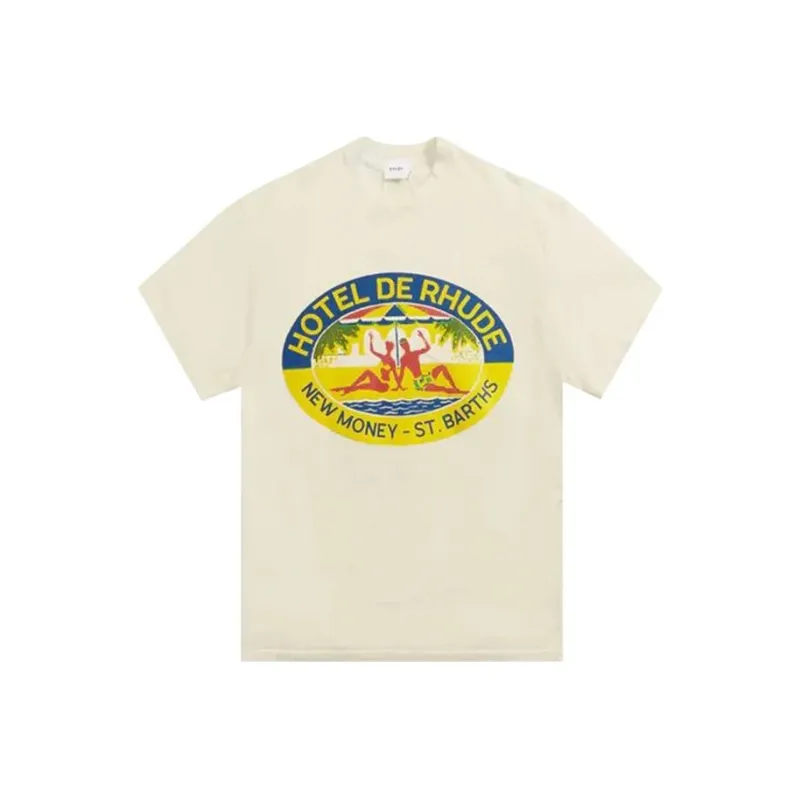 RHUDE Hotel De RHUDE T Shirt-0