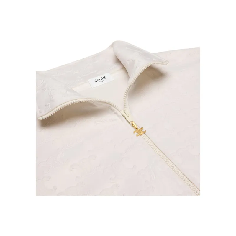 CELINE Tracksuit Jacket In Triomphe Jersey-2